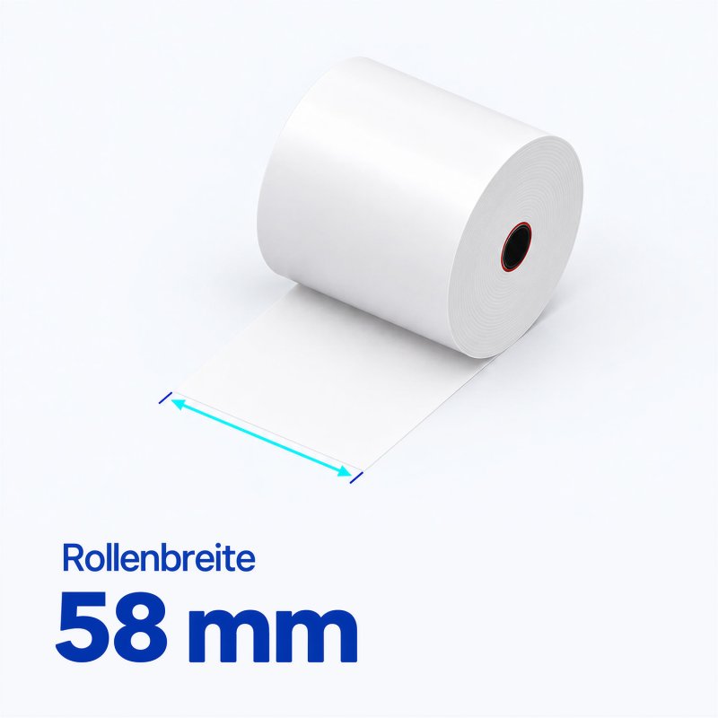 Thermorollen 58 mm Breite